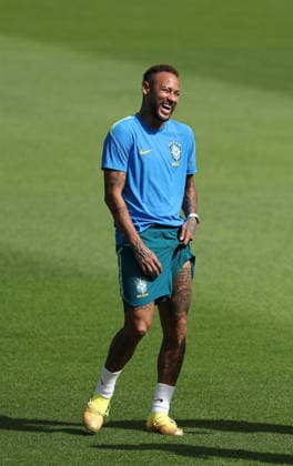 Fußball, FIFA WM 2026, Nationalteam Brasilien, Training #2 (260629) -- HOUSTON, June 29, 2026 -- Neymar of Brazil attends a training session at the FIFA World Cup, WM, Weltmeisterschaft, Fussball 2026 in Houston, the United States, June 28, 2026. ) (SP)U.S.-HOUSTON-FOOTBALL-FIFA WORLD CUP-TRAINING-BRAZIL LixMing 