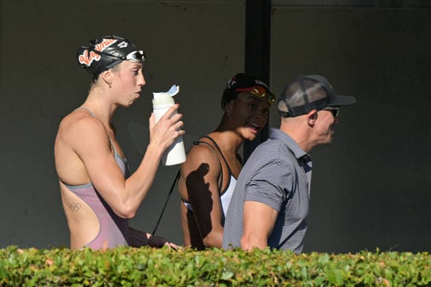 2026 62Â°Internazionali di Nuoto Settecolli Jun 28 28 Jun 2026; Foro Italico Roma, Roma, Italy; 62Â°Internazionali di Nuoto Settecolli; Sara Curtis of Italy, Gretchen C Walsh of United States Roma Lazio Italy Copyright: xRobertoxRamacciax