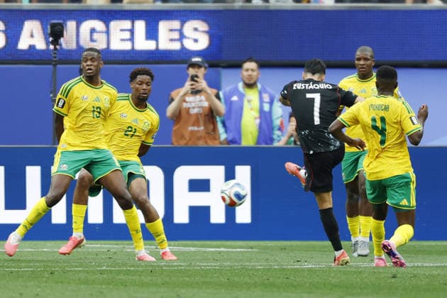 Football: 2026 World Cup Canada s Stephen Eustaquio scores in second-half stoppage time as the co-hosts beat South Africa 1-0 in the World Cup football round of 32 at Los Angeles Stadium in Inglewood, California, on June 28, 2026  A14AA0005620529P