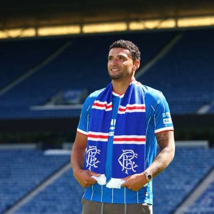Rangers have signed Ben Godfrey on loan from Atalanta. Rangers Signing - Ibrox Stadium, Glasgow, Lanarkshire, Scotland, UK - 29 Jun 2026Glasgow Ibrox Stadium Lanarkshire United Kingdom EDITORIAL USE ONLY  Copyright: xO Rourke RangersxFC Shutterstockx 16968465a