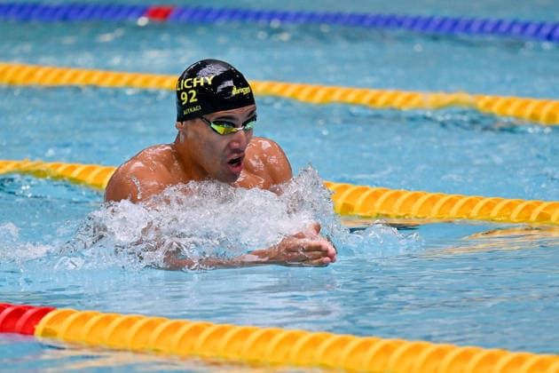 2026 French Swimming Championships Men 200m Breaststroke Series Carl Aitkaci Carl Aitkaci in the Men’s 200m Breaststroke Series at the French Swimming Championships in Saint-Étienne, France, on 29 June 2026. Photo by Julien Reynaud APS-Medias ABACAPRESS.COM Saint Etienne France  Copyright: xReynaudxJulien APS-Medias ABACAx