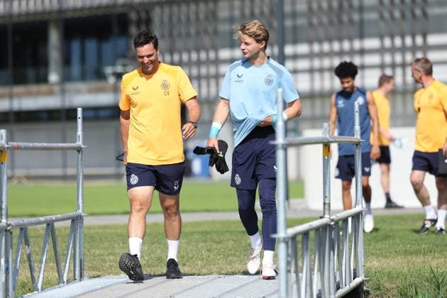 Club Brugge Training WESTKAPELLE, BELGIUM - JUNE 29 : Jackers Nordin goalkeeper of Club Brugge Players of Club Brugge having their first training of the season pictured on June 29, 2026 in Westkapelle, Belgium, 29-06-26 Westkapelle Belgium  Copyright: xXpix