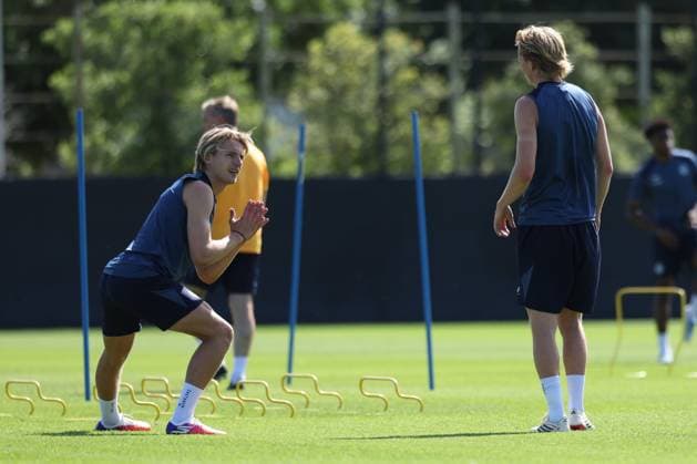 Club Brugge Training WESTKAPELLE, BELGIUM - JUNE 29 : Vermant Romeo forward of Club Brugge, Players of Club Brugge having their first training of the season pictured on June 29, 2026 in Westkapelle, Belgium, 29-06-26 Westkapelle Belgium  Copyright: xXpix