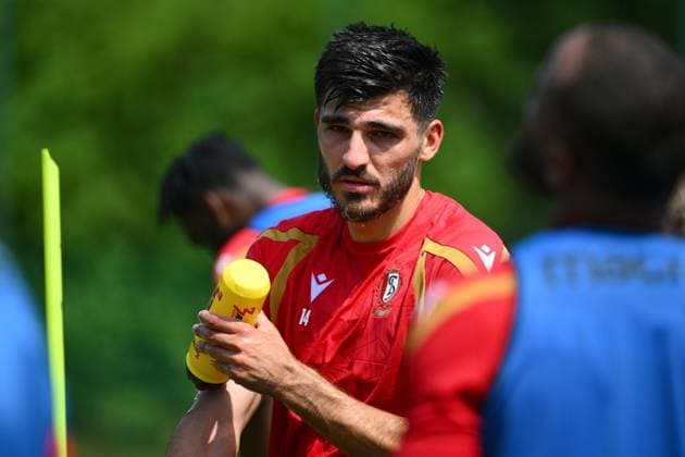 Standard de Liege Jupiler Pro League Media Activities 29 06 2026 LIEGE, BELGIUM - JUNE 29 : Sutalo Bosko defender of Standard de Liege pictured during the first training session in preparation for the start of the Jupiler Pro League new season on June 29, 2026 in Liege, Belgium, 29 06 2026 Liege Belgium  Copyright: xVincentxKalutx