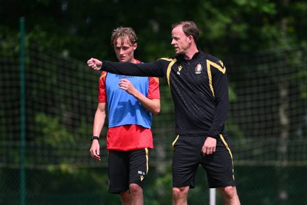 Standard de Liege Jupiler Pro League Media Activities 29 06 2026 LIEGE, BELGIUM - JUNE 29 : Euvrard Vincent head coach of Standard de Liege pictured during the first training session in preparation for the start of the Jupiler Pro League new season on June 29, 2026 in Liege, Belgium, 29 06 2026 Liege Belgium  Copyright: xVincentxKalutx