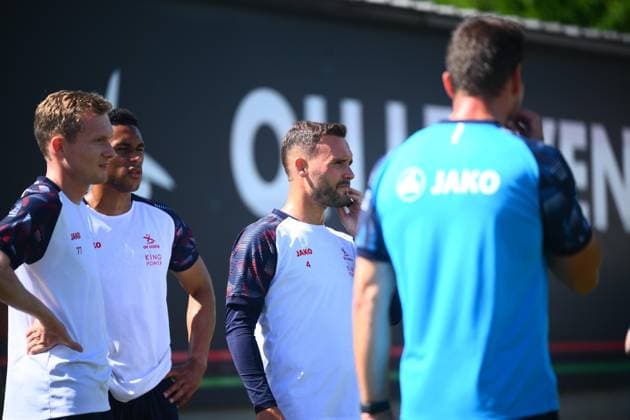 OH LEUVEN - FIRST TRAINING SESSION 2026-2027 OUD-HEVERLEE, BELGIUM - JUNE 29 : during the first training Session of OH Leuven prior the 2026-2027 Jupiler Pro League Season. on June 29, 2026 in Oud HEverlee, Belgium, 29 06 2026 Oud-Heverlee Belgium  Copyright: xGvgx