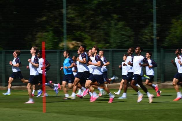 OH LEUVEN - FIRST TRAINING SESSION 2026-2027 OUD-HEVERLEE, BELGIUM - JUNE 29 : during the first training Session of OH Leuven prior the 2026-2027 Jupiler Pro League Season. on June 29, 2026 in Oud HEverlee, Belgium, 29 06 2026 Oud-Heverlee Belgium  Copyright: xGvgx