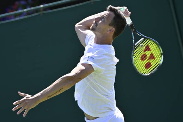 Tennis - Wimbledon 2026 - ITF - The Championships - 29 06 2026 - Tennis - Wimbledon 2026 - ITF - The Championships - 29 06 2026 - Marton Fucsovics - Republique Tcheque London  Copyright: xChryslenexCaillaudx xPsnewzx
