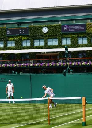 Novak Djokovic practising on Court 11 Wimbledon Tennis Championships, Day 1, The All England Lawn Tennis and Croquet Club, London, UK - 29 Jun 2026London The All England Lawn Tennis and United Kingdom  Copyright: xJamesxMarsh Shutterstockx 16964101z