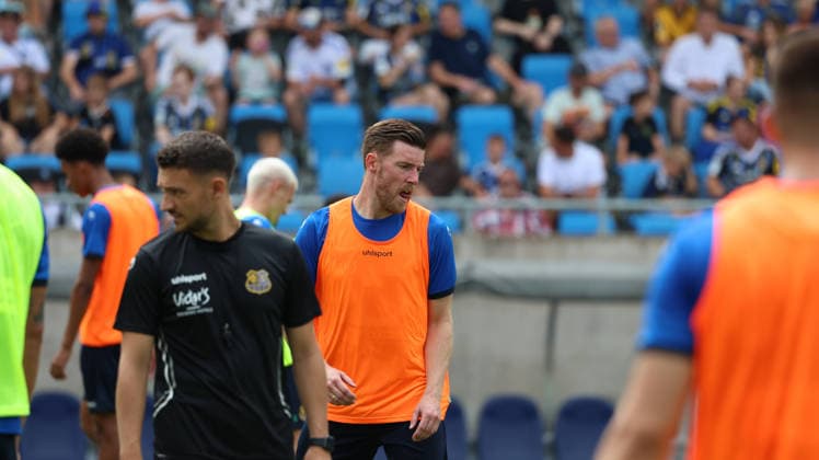 29.06.2026, xrekx, Fussball 3.Liga, 1.FC Saarbruecken - Trainingsauftakt Saison 2026 27 v.l. Christian Kuehlwetter (1. FC Saarbruecken) (DFL DFB REGULATIONS PROHIBIT ANY USE OF PHOTOGRAPHS as IMAGE SEQUENCES and or QUASI-VIDEO) Saarbruecken *** June 29, 2026, xrekx, Soccer 3rd Division, 1 FC Saarbrücken Start of Training for the 2026-27 Season, from left: Christian Kuehlwetter, 1 FC Saarbrücken. DFL and DFB regulations prohibit any use of photographs as image sequences and or quasi-video. Saarbrücken