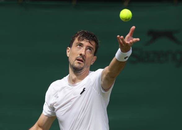 Sebastian Ofner (AUT), Herren Einzel, Men s Singles Tennis - Wimbledon 2026 - Grand Slam ITF ATP, Tennis Herren WTA, Tennis Damen - AELTC - London - - Great Britain - 29 June 2026. *** Sebastian Ofner AUT, Men s Singles, Wimbledon 2026 Grand Slam ITF ATP WTA AELTC London, Great Britain, June 29, 2026 Copyright: xJuergenxHasenkopfx