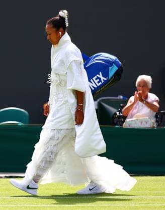 Naomi Osaka aherad of her first round match Wimbledon Tennis Championships, Day 1, The All England Lawn Tennis and Croquet Club, London, UK - 29 Jun 2026London The All England Lawn Tennis and United Kingdom  Copyright: xJamesxMarsh Shutterstockx 16964101cj