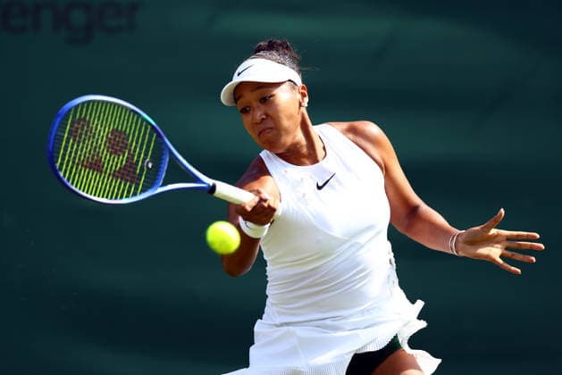 Naomi Osaka during her first round match Wimbledon Tennis Championships, Day 1, The All England Lawn Tennis and Croquet Club, London, UK - 29 Jun 2026London The All England Lawn Tennis and United Kingdom  Copyright: xJamesxMarsh Shutterstockx 16964101dq