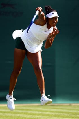 Naomi Osaka during her first round match Wimbledon Tennis Championships, Day 1, The All England Lawn Tennis and Croquet Club, London, UK - 29 Jun 2026London The All England Lawn Tennis and United Kingdom  Copyright: xJamesxMarsh Shutterstockx 16964101dv