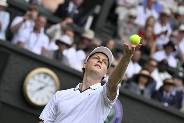 Tennis - Wimbledon 2026 - ITF - The Championships - 29 06 2026 - Tennis - Wimbledon 2026 - ITF - The Championships - 29 06 2026 - Jannik Sinner - Italie London  Copyright: xChryslenexCaillaudx Psnewzx