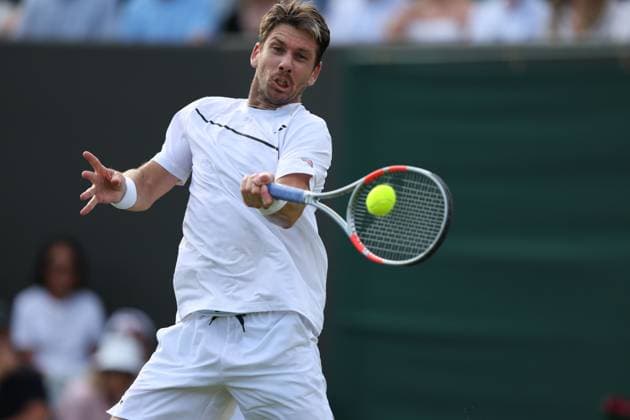 Cameron Norrie during his first round match Wimbledon Tennis Championships, Day 1, The All England Lawn Tennis and Croquet Club, London, UK - 29 Jun 2026London The All England Lawn Tennis and United Kingdom  Copyright: xKieranxMcManus Shutterstockx 16964107dn