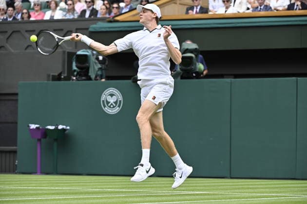 Tennis - Wimbledon 2026 - ITF - The Championships - 29 06 2026 - Tennis - Wimbledon 2026 - ITF - The Championships - 29 06 2026 - Jannik Sinner - Italie London  Copyright: xChryslenexCaillaudx Psnewzx