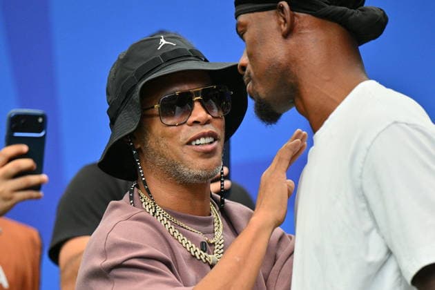 FIFA World Cup, WM, Weltmeisterschaft, Fussball 2026 - Round of 32 - Brazil vs Japan Brazilian soccer player Ronaldinho before the FIFA World Cup 2026 Round of 32 match Brazil against Japan, in Houston, USA, 29 June 2026. HOUSTON United States  Copyright: xSAMxWASSONx