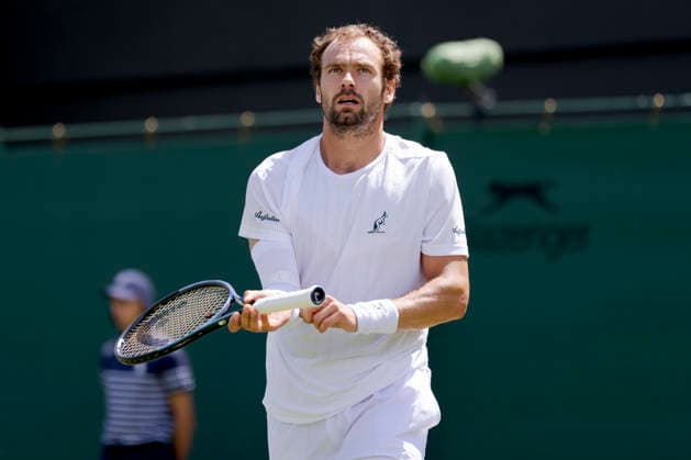 2026-06-29 The Championships - Wimbledon 2026 - Day One LONDON, UNITED KINGDOM - JUNE 29: Roman Safiullin of Russia during Day One of the The Championships - Wimbledon 2026 at All England Lawn Tennis and Croquet Club on June 29, 2026 in London, England. (Photo by Marleen Fouchier BSR Agency) London United Kingdom Content not available for redistribution in The Netherlands directly or indirectly through any third parties. Copyright: xBSRxAgencyx