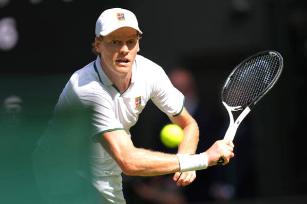 2026-06-29 The Championships - Wimbledon 2026 - Day One LONDON, UNITED KINGDOM - JUNE 29: Jannik Sinner of Italy during Day One of the The Championships - Wimbledon 2026 at All England Lawn Tennis and Croquet Club on June 29, 2026 in London, England. (Photo by Marleen Fouchier BSR Agency) London United Kingdom Content not available for redistribution in The Netherlands directly or indirectly through any third parties. Copyright: xBSRxAgencyx