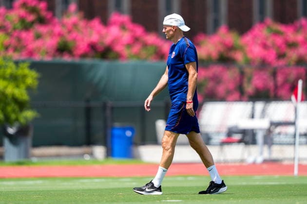World Cup 2026 Dallas, Texas , USA 20260629. national team, Nationalteam manager Stale Solbakken during a training session with the Norwegian men s national football team at (SMU) Southern Methodist University in Dallas. Photo: Fredrik Varfjell NTB Dallas, Texas United States EDITORIAL USE ONLY. RESTRICTED USE FOR BETTING COMPANIES Ref:_SPOMCzAhWpAkJE.jpg *** 2026 World Cup, Dallas, Texas, USA 20260629 National team manager Stale Solbakken during a training session with the Norwegian men’s national soccer team at SMU (Southern Methodist University) in Dallas. Photo: Fredrik Varfjell, NTB. Dallas, Texas, United States. EDITORIAL USE ONLY. RESTRICTED USE FOR BETTING COMPANIES.  Copyright: xFredrikxVarfjellx xNTBx