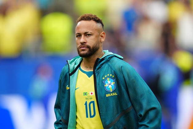 Brazil v Japan - FIFA World Cup, WM, Weltmeisterschaft, Fussball 2026 - Round of 32 HOUSTON, USA - JUNE 29: Neymar of Brazil is seen prior the FIFA World Cup 2026 Round of 32 match between Brazil and Japan at Houston Stadium (NRG Stadium) on June 29, 2026 in Houston, Texas. Hakan Akgun Anadolu Texas United States. Editorial use only. Please get in touch for any other usage.  Copyright: x2026xAnadoluxHakanxAkgunx