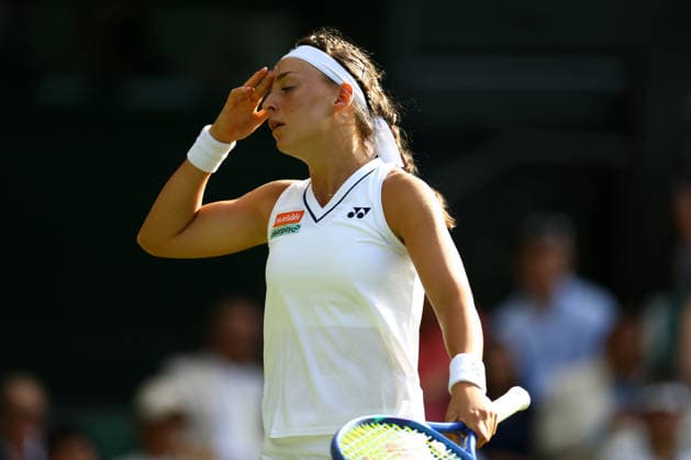 Teodora Kostovic during her first round match Wimbledon Tennis Championships, Day 1, The All England Lawn Tennis and Croquet Club, London, UK - 29 Jun 2026London The All England Lawn Tennis and United Kingdom  Copyright: xJamesxMarsh Shutterstockx 16964101ed