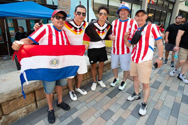 Football, 2026 FIFA World Cup, Germany v Paraguay, fans in Boston