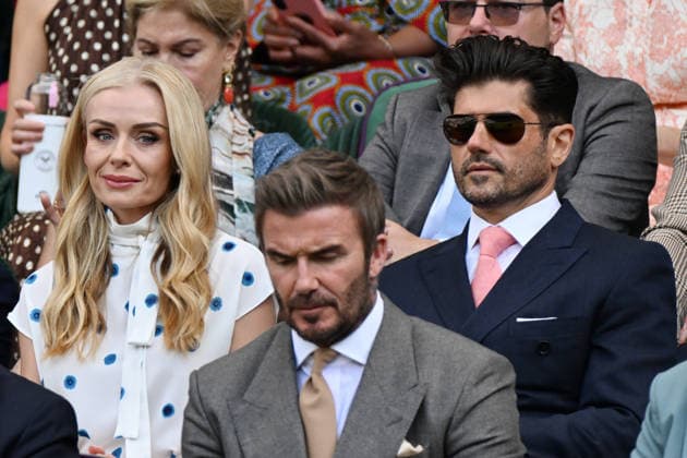 Wimbledon Tennis Championships 2026 - Day 1 LONDON, UNITED KINGDOM - JUNE 29: Sir David Beckham (C) watches tennis from the Royal Box during day one of The Wimbledon Tennis Championships at All England Lawn Tennis and Croquet Club on June 29, 2026 in London, United Kingdom. Ray Tang Anadolu London United Kingdom. Editorial use only. Please get in touch for any other usage.  Copyright: x2026xAnadoluxRayxTangx