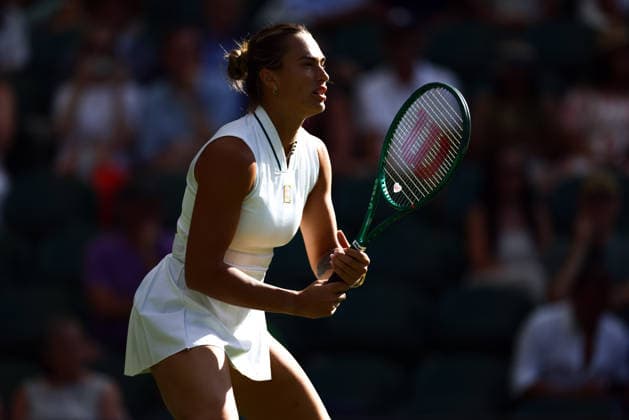 Aryna Sabalenka during her first round match Wimbledon Tennis Championships, Day 1, The All England Lawn Tennis and Croquet Club, London, UK - 29 Jun 2026London The All England Lawn Tennis and United Kingdom  Copyright: xJamesxMarsh Shutterstockx 16964101fb