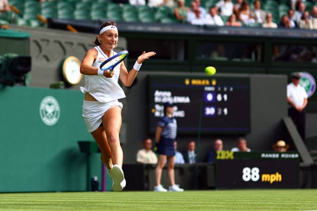 Teodora Kostovic during her first round match Wimbledon Tennis Championships, Day 1, The All England Lawn Tennis and Croquet Club, London, UK - 29 Jun 2026London The All England Lawn Tennis and United Kingdom  Copyright: xJamesxMarsh Shutterstockx 16964101fe