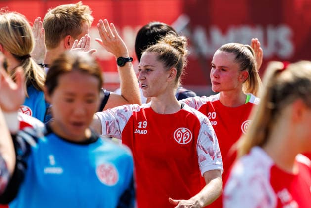 1. FSV Mainz 05 Frauen, Auftakttraining, 29.06.2026 Saskia Matheis (1. FSV Mainz 05 Frauen, 19) Auftakttraining der Frauen des 1. FSV Mainz 05 zur Saison 2026 27 der 1. Frauen Fussball Bundesliga, Trainingsgelände auf dem Wolfgang Frank Campus, Mainz, 29.06.2026 DFL DFB regulations prohibit any use of photographs as image sequences and or quasi-video. *** 1 FSV Mainz 05 Women, First Training Session, June 29, 2026 Saskia Matheis 1 FSV Mainz 05 Women, 19 First training session of the 1 FSV Mainz 05 women’s team for the 2026 season 27 of the 1 Women’s Soccer Bundesliga, training grounds at the Wolfgang Frank Campus, Mainz, June 29, 2026 DFL DFB regulations prohibit any use of photographs as image sequences and or quasi-video Copyright: xBEAUTIFULxSPORTS Hahnex
