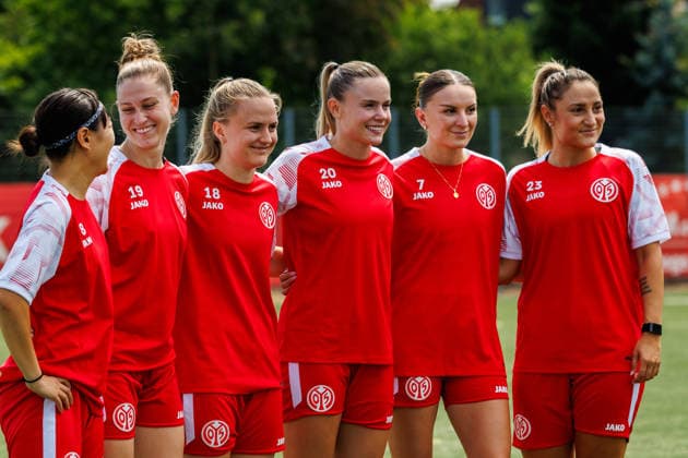 Football, Women, Bundesliga 1, 1. FSV Mainz 05, start of pre-season training