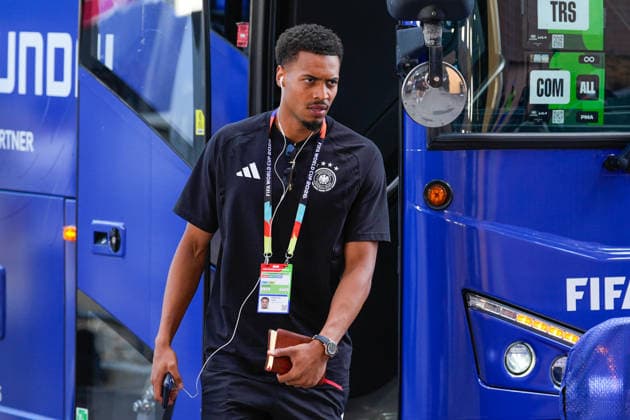 Felix Nmecha (Germany, 23) FIFA World Cup, WM, Weltmeisterschaft, Fussball 2026: Deutschland v Paraguay 29 June 2026, FIFA World Cup 2026: Germany v Paraguay (Round of 32) at Boston Stadium in Foxborough, Massachusetts, USA *** Felix Nmecha, Germany, 23; 2026 FIFA World Cup: Germany vs. Paraguay, June 29, 2026; 2026 FIFA World Cup: Germany vs. Paraguay, Round of 32 at Boston Stadium in Foxborough, Massachusetts, USA Copyright: HMBxMedia xMarcoxBader