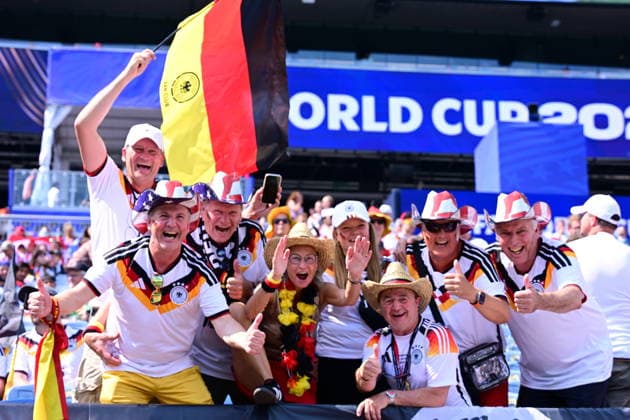 Germany v Paraguay - FIFA World Cup, WM, Weltmeisterschaft, Fussball 2026 - Round of 32 FOXBOROUGH, USA - JUNE 29: Fans gather prior the 2026 FIFA World Cup Round of 32 match between Germany and Paraguay at Boston Stadium (Gillette Stadium) in Foxborough, Massachusetts, United States on June 29, 2026. Abdulhamid Hosbas Anadolu Massachusetts United States. Editorial use only. Please get in touch for any other usage.  Copyright: x2026xAnadoluxAbdulhamidxHosbasx