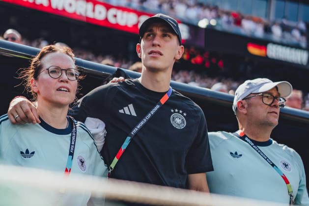 FIFA Fussball Weltmeisterschaft 2026, Sechszehntelfinale, Deutschland vs. Paraguay, 29.06.2026, Boston Stadium Nico Schlotterbeck (Deutschland) *** 2026 FIFA World Cup, Round of 32, Germany vs. Paraguay, June 29, 2026, Boston Stadium, Nico Schlotterbeck, Germany Copyright: xBahhoxKarax