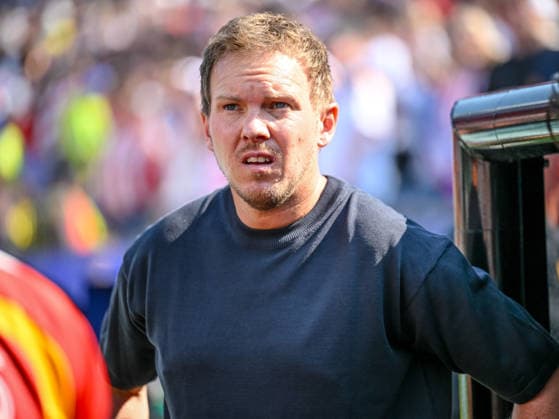 coach Julian Nagelsmann (Germany) Looks on during the FIFA World Cup, WM, Weltmeisterschaft, Fussball 2026 Round Of 32 match between Germany and Paraguay at Boston Stadium on June 29, 2026 in Foxborough, United States. (Photo by Harry Langer DeFodi Images) - *** Coach Julian Nagelsmann of Germany looks on during the 2026 FIFA World Cup Round of 32 match between Germany and Paraguay at Boston Stadium on June 29, 2026, in Foxborough, United States. Photo by Harry Langer, DeFodi Images