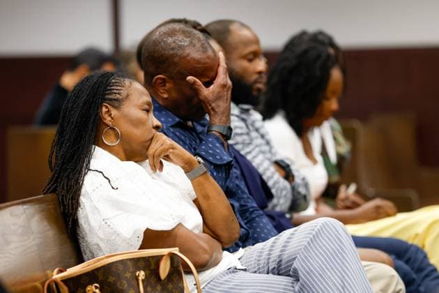 June 29, 2026, Tampa, Florida, USA: Friends and family members of Terrion Arnold, a Detroit Lions cornerback, listen in during his pretrial detention hearing inside courtroom 1 of the Hillsborough County Courthouse on Monday, June 29, 2026, in Tampa. Tampa USA - ZUMAs70_ 0860331567st Copyright: xJeffereexWoox
