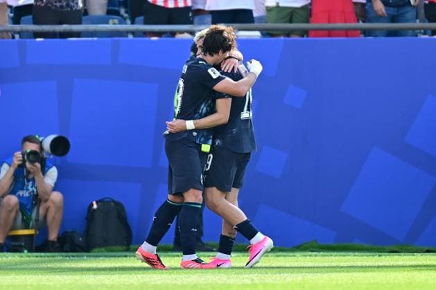 Boston Stadium, Boston (MA), June 29, 2026 - SPORTS WORLD CUP: GERMANY vs. PARAGUAY - GOAL by Paraguayan player Julio Encido - Match between GERMANY and PARAGUAY, valid for the second phase of the 2026 FIFA World Cup, WM, Weltmeisterschaft, Fussball held at Boston Stadium, Boston, on the afternoon of Monday, June 29 (Photo: Eduardo Carmim Photo Premium SPP) 30930 (Eduardo Carmim SPP)  Copyright: xEduardoxCarmimx xSPPx spp-en-EdCa-eduardo_carmim_photo_premium_492072