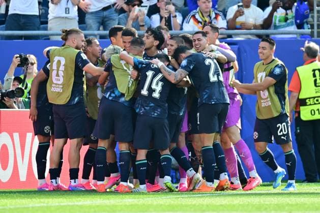 Boston Stadium, Boston (MA), June 29, 2026 - SPORTS WORLD CUP: GERMANY vs. PARAGUAY - GOAL by Paraguayan player Julio Encido - Match between GERMANY and PARAGUAY, valid for the second phase of the 2026 FIFA World Cup, WM, Weltmeisterschaft, Fussball held at Boston Stadium, Boston, on the afternoon of Monday, June 29 (Photo: Eduardo Carmim Photo Premium SPP) 30930 (Eduardo Carmim SPP)  Copyright: xEduardoxCarmimx xSPPx spp-en-EdCa-eduardo_carmim_photo_premium_492078