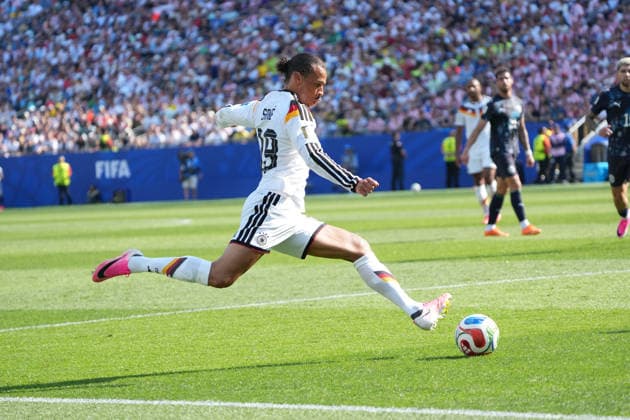 Leroy Sane (Deutschland Germany) - Boston 29.06.2026: Deutschland vs. Paraguay, Gilette Stadium, World Cup 26 Sechzehntel-Finale *** Leroy Sané Germany Boston June 29, 2026 Germany vs. Paraguay, Gilette Stadium, World Cup Round of 32