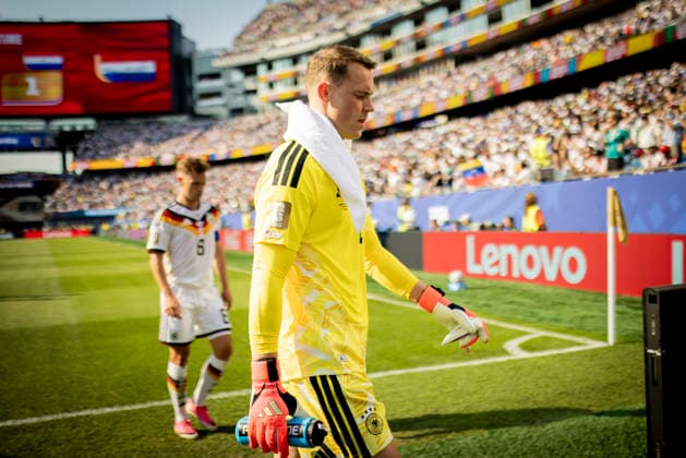 Boston, USA 29th Jun 2026. Manuel Neuer (GER) Joshua Kimmich (GER) Germany - Paraguay World Cup Deutschland - Paraguay 29.06.2026 *** Boston, USA, June 29, 2026 Manuel Neuer GER Joshua Kimmich GER Germany Paraguay World Cup Germany Paraguay June 29, 2026