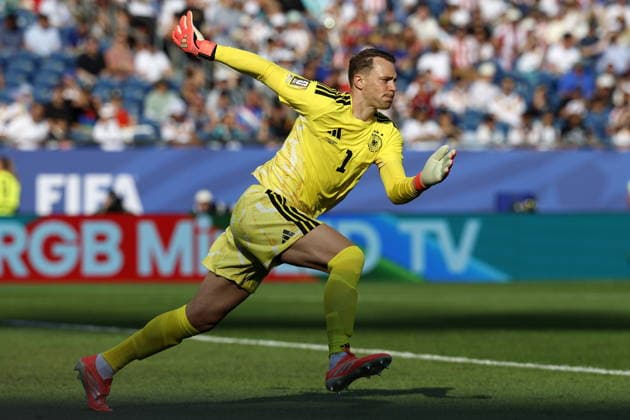 FIFA World Cup, WM, Weltmeisterschaft, Fussball 2026 - Round of 32 - Germany vs Paraguay Goalkeeper Manuel Neuer of Germany in action during the FIFA World Cup 2026 Round of 32 match Germany against Paraguay, in Boston, Massachusetts, USA, 29 June 2026. FOXBOROUGH United States  Copyright: xGREGxM.xCOOPERx