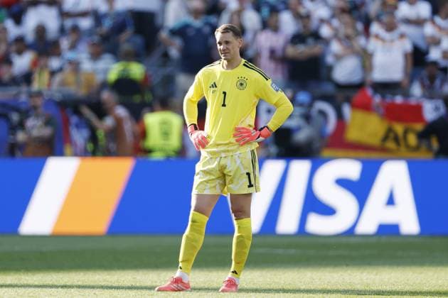 FOXBOROUGH - Germany goalkeeper Manuel Neuer during the 2026 FIFA World Cup, WM, Weltmeisterschaft, Fussball round of 32 match between Germany and Paraguay at Boston Stadium on June 29, 2026, in Foxborough, United States. MAURICE VAN STEEN ANP FIFA World Cup 2026 - round of 32 2026 xVIxANPxSportx xMauricexvanxSteenxIVx 562404325 originalFilename: 562404325.jpg