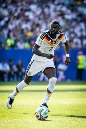 FOOTBALL : Allemagne vs Paraguay - Coupe du Monde de la FIFA 2026. Boston Stadium, Boston, Massachusetts, Etats-Unis. 29 06 2026. Antonio Rüdiger 2 (Germany) lors du match des huitiemes de finale de la Coupe du Monde de la FIFA 2026 entre l Allemagne et le Paraguay, au Boston Stadium, Ã Boston, Massachusetts, Etats-Unis, le 29 juin 2026.  Copyright: xx