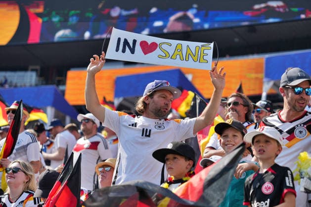 SOCCER - FIFA World Cup, WM, Weltmeisterschaft, Fussball - Round of 32 - Germany vs. Paraguay Photo by IPA ABACAPRESS.COM86220973 - German fans during the Round of 32 match between Germany and Paraguay at the FIFA World Cup in Boston, USA, on June 29, 2026 Boston  Copyright: xIPAxSport ABACAx