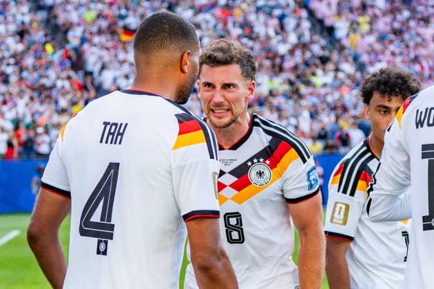 FIFA Fussball Weltmeisterschaft 2026, Sechszehntelfinale, Deutschland vs. Paraguay, 29.06.2026, Boston Stadium VAR Tor von Jonathan Tah (Deutschland) Kai Havertz (Deutschland) Leon Goretzka (Deutschland) *** 2026 FIFA World Cup, Round of 32, Germany vs. Paraguay, June 29, 2026, Boston Stadium, VAR goal by Jonathan Tah (Germany), Kai Havertz (Germany), Leon Goretzka (Germany) Copyright: xBahhoxKarax