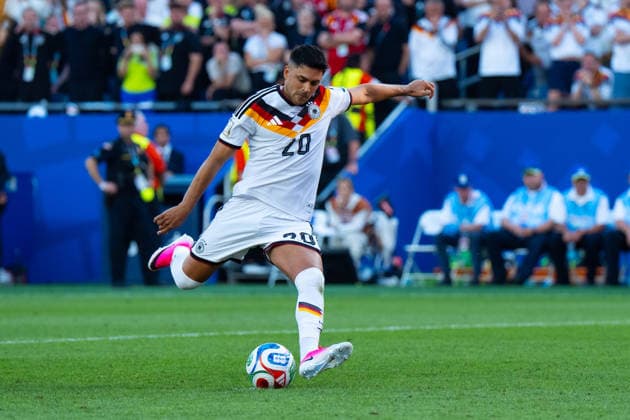 Nadiem Amiri (Germany, 20) FIFA World Cup, WM, Weltmeisterschaft, Fussball 2026: Deutschland v Paraguay 29 June 2026, FIFA World Cup 2026: Germany v Paraguay (Round of 32) at Boston Stadium in Foxborough, Massachusetts, USA *** Nadiem Amiri, Germany, 2026 FIFA World Cup: Germany vs. Paraguay, June 29, 2026; 2026 FIFA World Cup: Germany vs. Paraguay, Round of 32 at Boston Stadium in Foxborough, Massachusetts, USA Copyright: HMBxMedia xMarcoxBader
