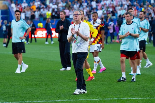 Andreas Rettig (DFB-Geschäftsführer) enttäuscht nach dem Spielende FIFA World Cup, WM, Weltmeisterschaft, Fussball 2026: Deutschland v Paraguay 29 June 2026, FIFA World Cup 2026: Germany v Paraguay (Round of 32) at Boston Stadium in Foxborough, Massachusetts, USA *** Andreas Rettig, DFB Executive Director, expressed disappointment after the final whistle of the 2026 FIFA World Cup match between Germany and Paraguay on June 29, 2026—a Round of 32 match at Boston Stadium in Foxborough, Massachusetts, USA Copyright: HMBxMedia xMarcoxBader