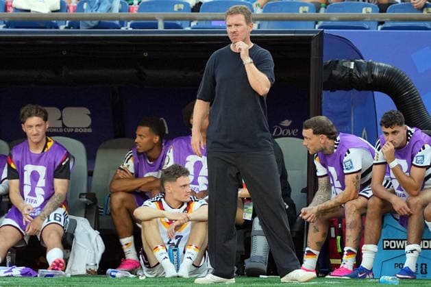 IPA86224828 - Julian Nagelsmann, head coach of Germany, during the Round of 32 match between Germany and Paraguay at the FIFA World Cup, WM, Weltmeisterschaft, Fussball in Boston, USA, on June 29, 2026  Copyright: xEmmanuelexMastrodonato IPAxSportx xx 86224828